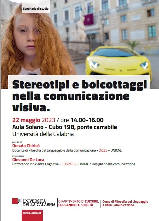 Stereotipi e boicottaggi
nella comunicazione
visiva