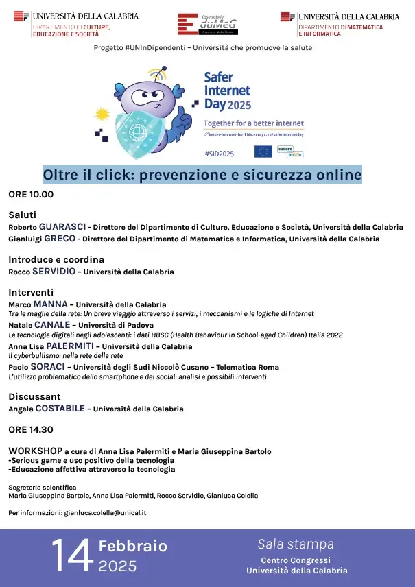 Oltre il click: prevenzione e sicurezza online