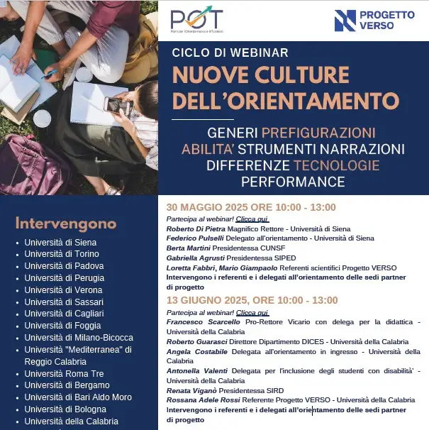 POT - nuove culture dell'orientamento